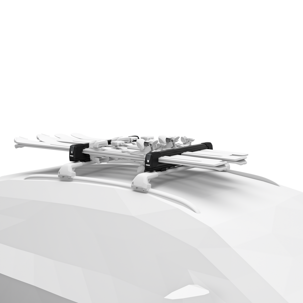 Thule - Thule SnowPack Extender Roof Top Ski and Snowboard Carrier - Black - 732508