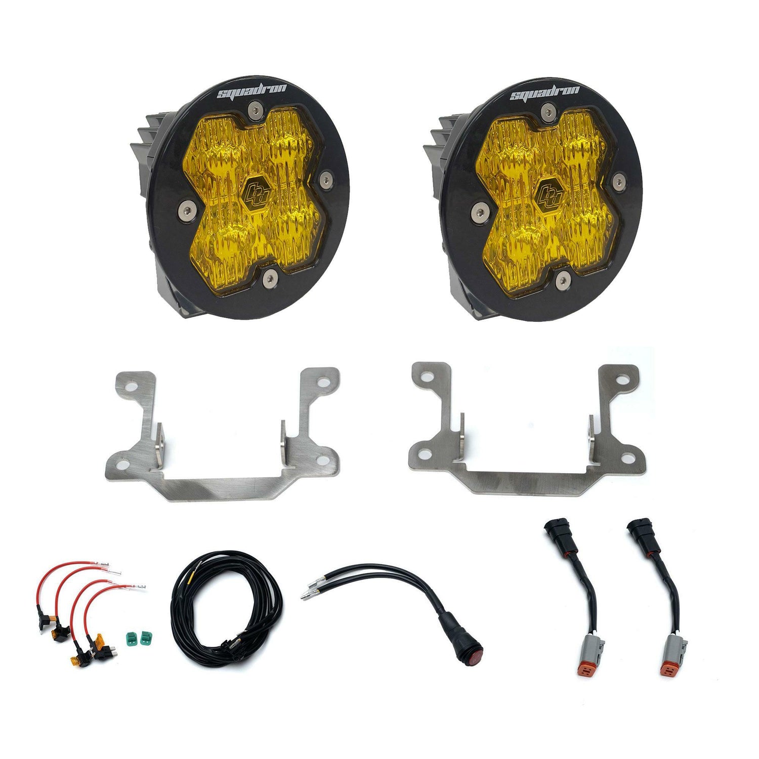 Baja Designs - 44-0038 Squadron 2.0 Sport Fog Pocket Light Kit