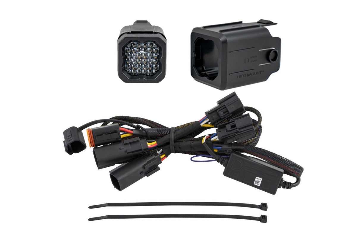 Diode Dynamics - HitchMount LED Pod Reverse Kit for GMC Sierra 1500 2019-2023, C1R - DD7646