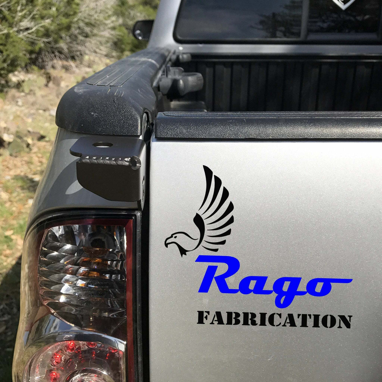 Rago Fabrication - 2005-2015 2nd Gen Toyota Tacoma CB Antenna Mount - R0515TTACCB-D