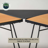 Overland Vehicle Systems - Kick It Camp Table Wood Base & Storage Bag - 30100030