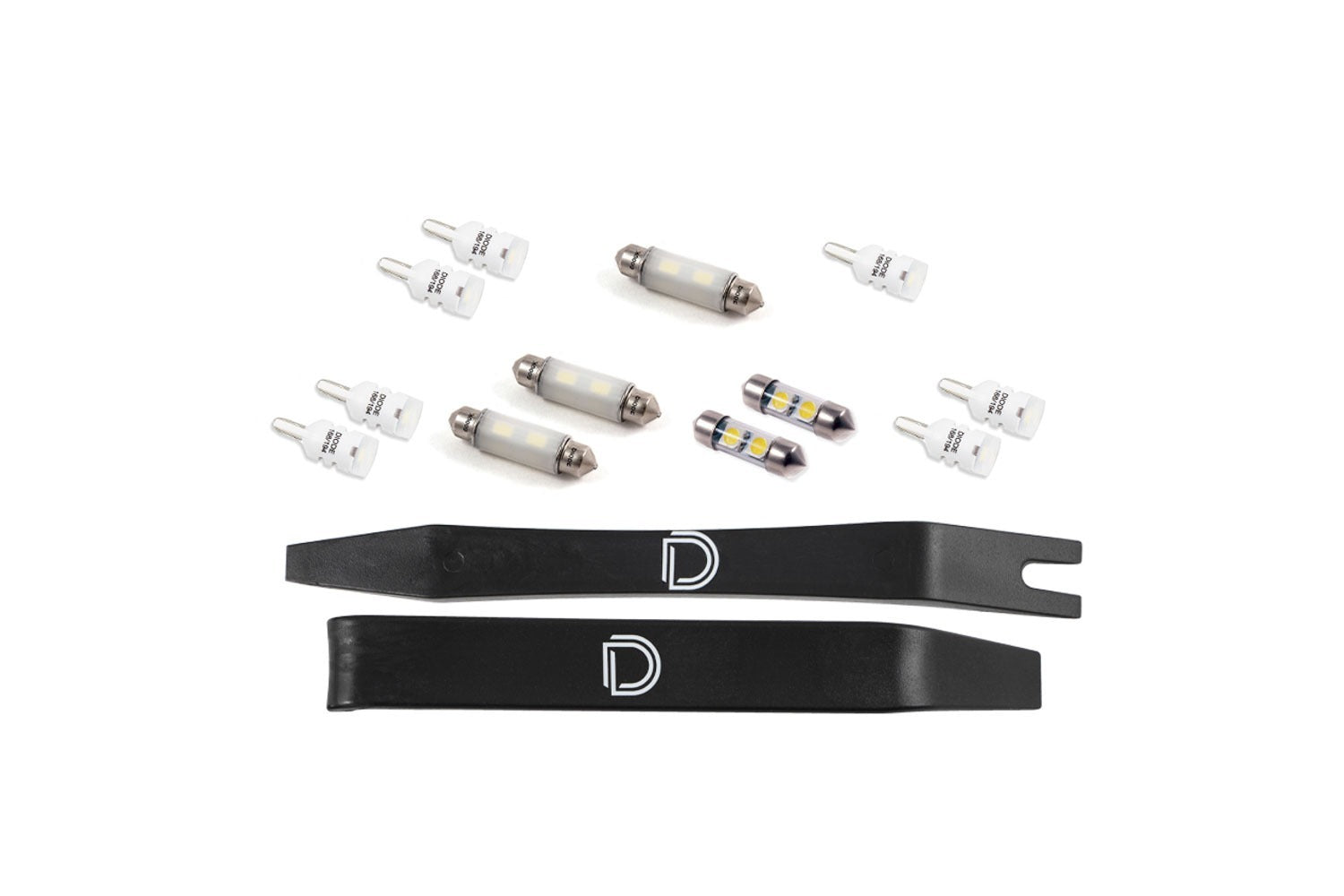 Diode Dynamics - Interior LED Kit for 2008-2016 Ford Super Duty F250/F350, Cool White Stage 1 - DD0599