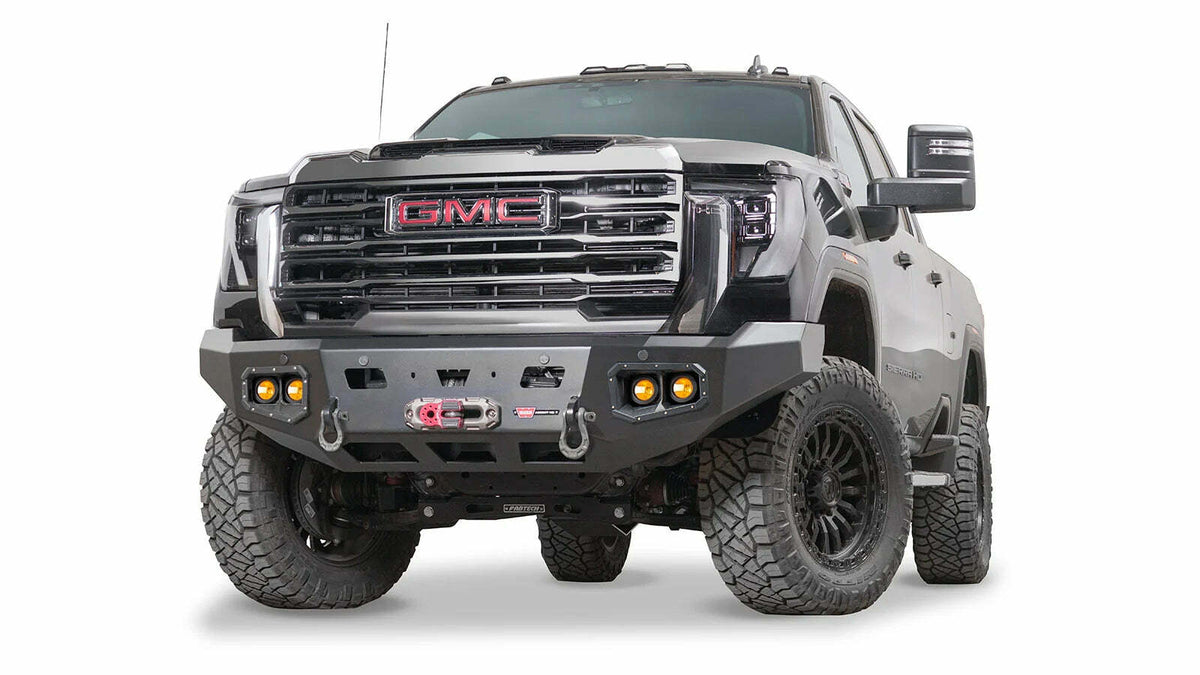 Warn - Ascent HD Front Bumper for 2024-2026 GMC Sierra 2500/3500 HD - 111073