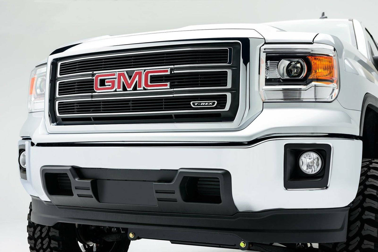 T-Rex Grilles - 4 Pc Horizontal Aluminum Billet Grille Overlay - 21208B