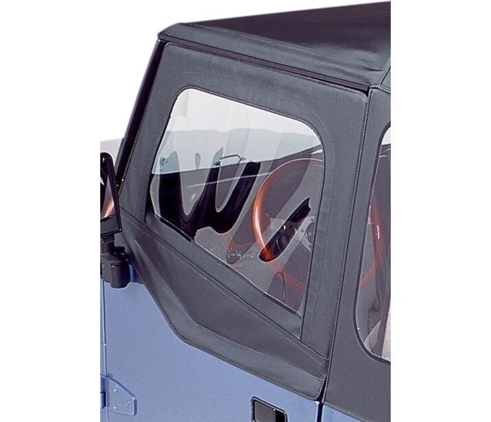 Bestop - 51782-01 - Upper Fabric Half Doors