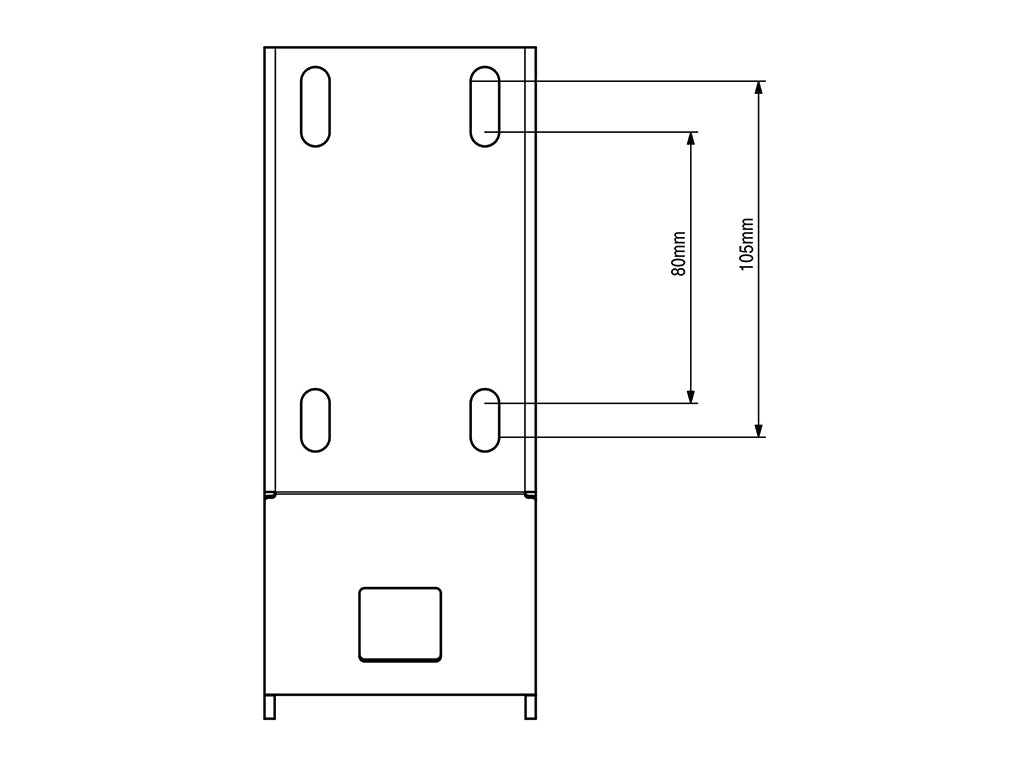 Front Runner - Bat Wing/Manta Wing Awning Brackets - RRAC074
