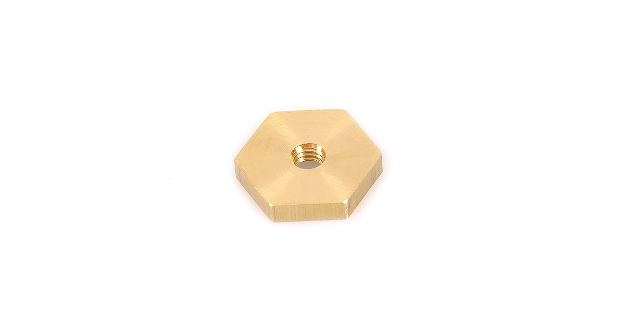 Rhino Rack - M6 x 21.43mm x 4.4mm Brass Hex Nut (x4) - N009-BP