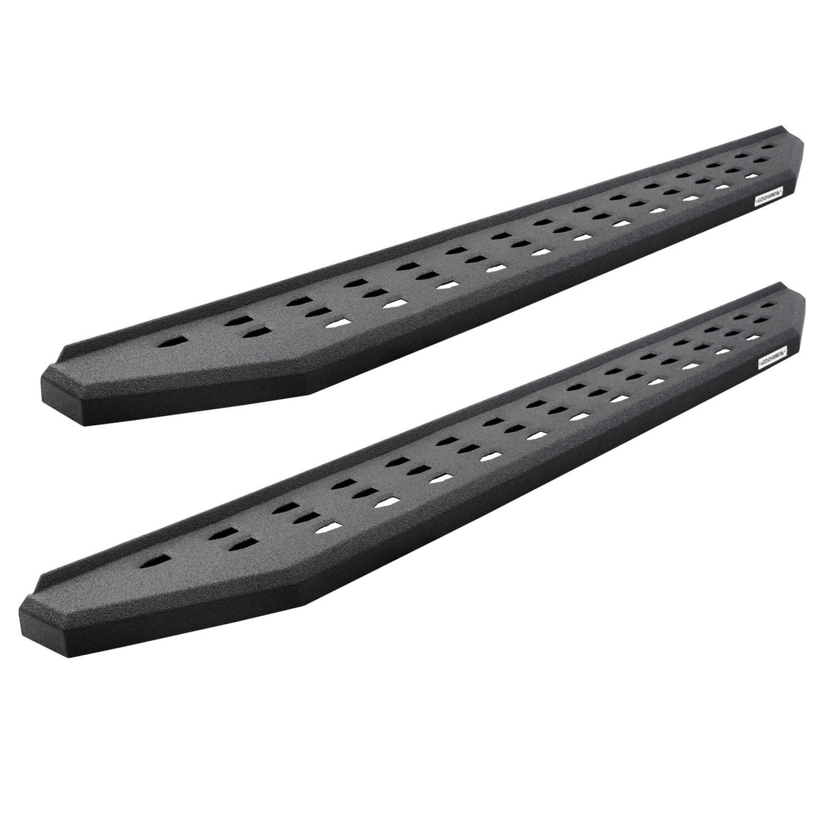 Go Rhino - 6940998020T - RB20 Running Boards With Mounting Brackets & 2 Pairs of Drop Steps Kit - Protective Bedliner Coating