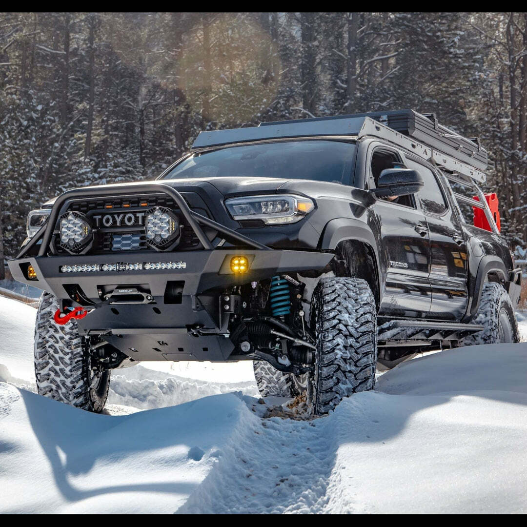 C4 Fabrication - Tacoma Overland Front Bumper / 3rd Gen / 2016-2023 - 1200-3116-30-FH-01NA