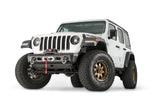 Warn - Elite Stubby Front Bumper for 2018-2026 Jeep Wrangler JL / 2020-2026 Jeep Gladiator JT - 101325