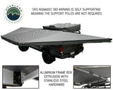 Overland Vehicle Systems - Nomadic Awning 270 Degree - Passenger Side Dark Gray Awning - 19529907