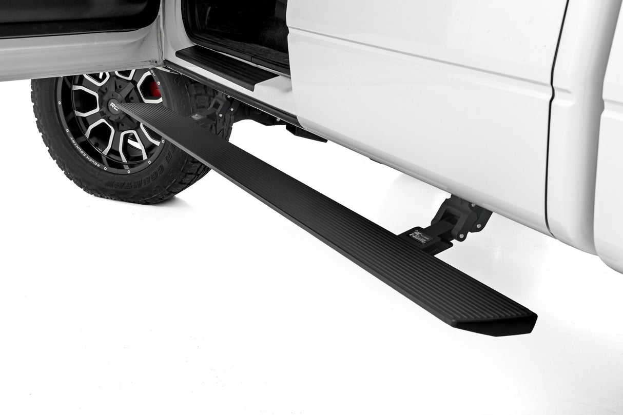 Rough Country - Power Running Boards - Lighted - Crew Cab - Ford F-150 F-150 Raptor (09-14) - PSR71529