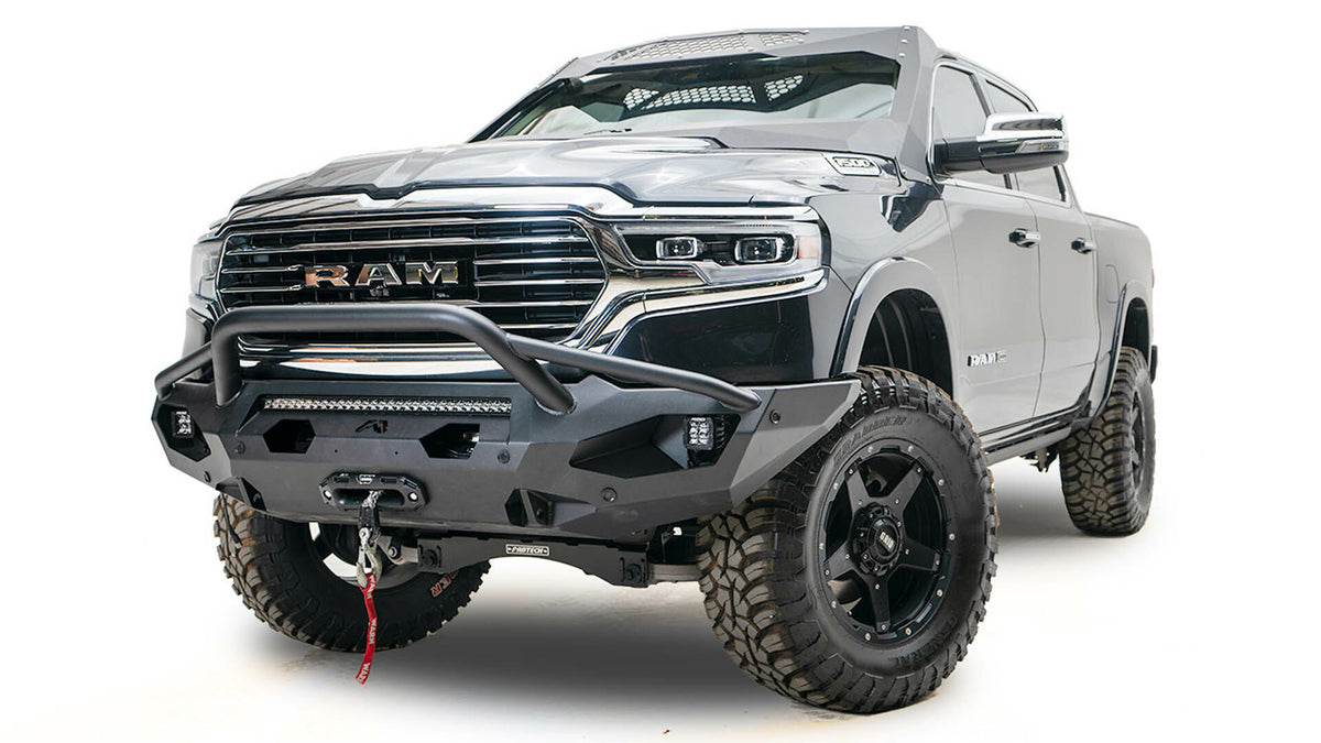 Fab Fours - 2019-2024 Dodge 1500 Matrix front w/ pre-runner guard - DR19-X4252-1