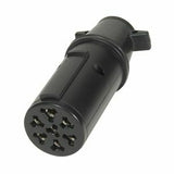 Husky Towing - 15258 7 Pole Round To 6 Pole Round With Center Pin On 6 Pole Round Set For Auxil Power