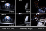 Diode Dynamics - Interior LED Kit for 2015-2023 Dodge ChargerCool White Stage 1 - DD0643