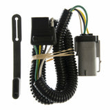 Curt - Custom 4-Flat, Select Ford F-250, F-350 Super Duty, OEM Tow Package Required - 55265