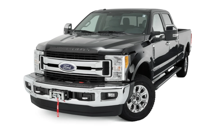 Warn - Semi Hidden Winch Mount for 2017-2021 Ford Super Duty -  98055