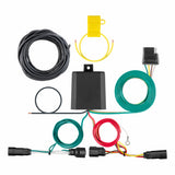 Curt - Custom Wiring Harness, 4-Way Flat Output, Select Ford Edge Titanium - 56437