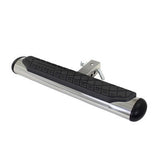 Go Rhino 460PS - 4" Oval Hitch Step - Polished Stainless Steel