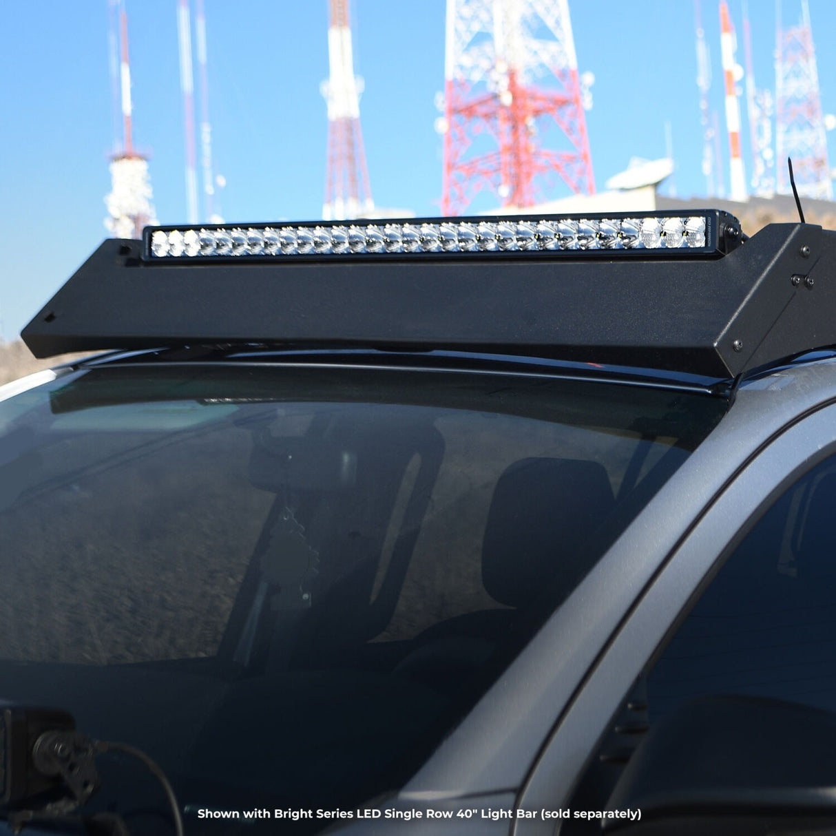 Go Rhino 5933180T - Ceros Low Profile Roof Rack - Textured Black