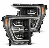 AlphaRex 880139 Projector Headlights Black