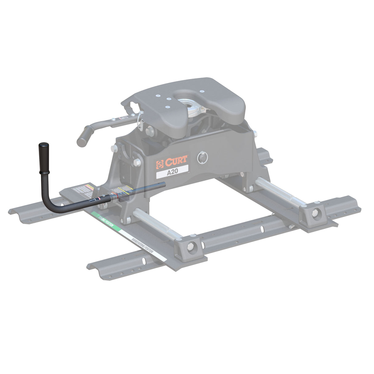 Curt - Replacement R20 & R24 5th Wheel Roller Handle - 19220