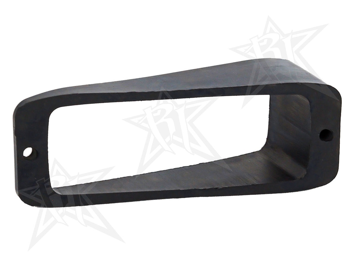 RIGID Industries - 49013 SR-Q Series 15 Degree Left Or Right Angled Flush Mount Gasket, Black