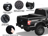 Armordillo 2007-2013 Chevy Silverado 1500 CoveRex TFX Series Folding Truck Bed Tonneau Cover (5.8 Ft Bed)