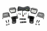 Rough Country - Polaris Rear Facing 3-Inch Wide Angle LED Kit - Polaris Ranger 1000 Ranger XP 1000 - 93084