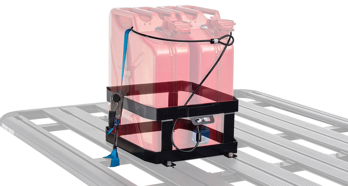 Rhino Rack - Double Vertical Jerry Can Holder - 43151