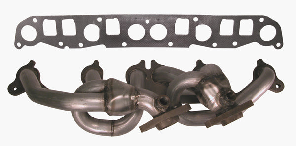 Header, Stainless Steel, 4.0L; 99-06 Jeep Models XJ/ZJ/TJ