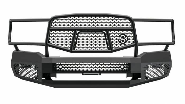 Ranch Hand - Midnight Front Bumper with Grille Guard for Select Ram 2500, 3500 - MFD191BM1