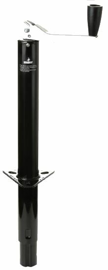 Husky Towing 88126 Man Top Wind Jack 1000 LB Cap Bolt-On or Weld-On Black Steel Inc Mnting Bracket