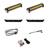 Baja Designs - 448065 - S8 10 Inch Dual Behind Grille Light Bar Kit