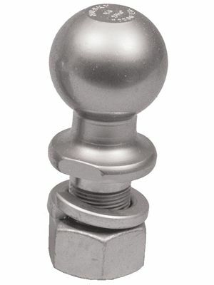 Husky Towing - 34915 1-7/8" Ball Dia 2000 LB Gross Tow Cap 3/4" Shank Dia Chrome Steel Packaged