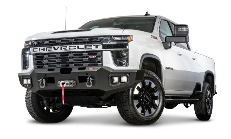 Warn - ASCENT FRONT BUMPER  SILVERADO HD - 105969