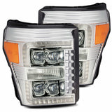 AlphaRex 880148 LED Projector Headlights in Chrome