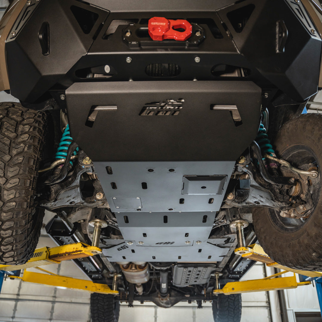 CBI - Nissan Frontier Full Skid Plate / Powder Coated Black - 300-000-024-011