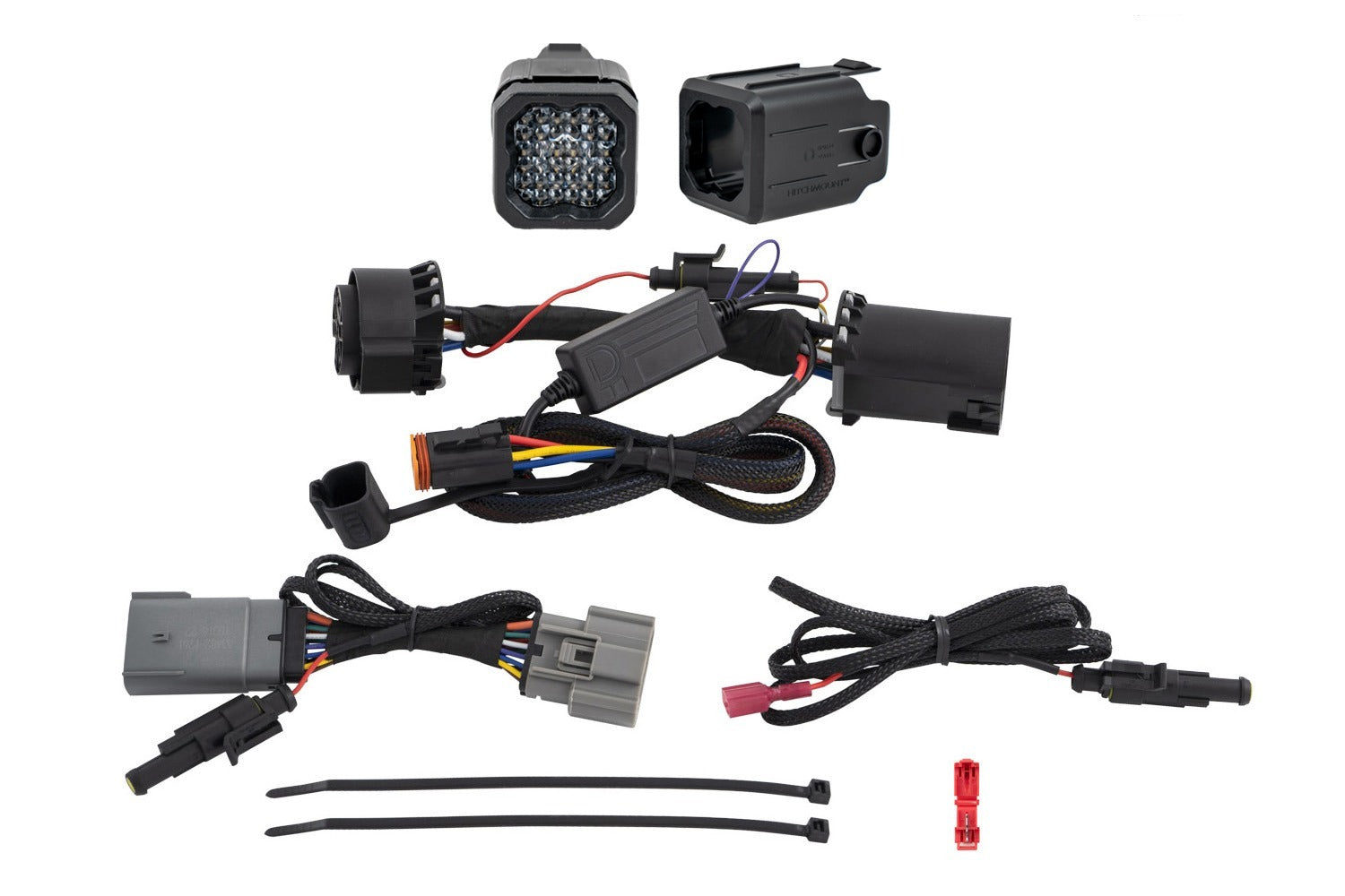 Diode Dynamics - HitchMount LED Pod Reverse Kit for Ford F-150 2015-2020, C1R - DD7648