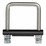 CURT 45388 Anti-Rattle Hitch Clamp for 2-1/2" Receiver, Stainless Steel