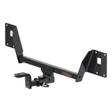 Curt - Class 1 Hitch, 1-1/4" Ball Mount, Select Volkswagen Golf R (Concealed Main Body) - 115643