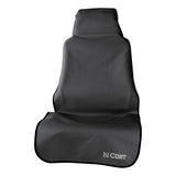 Curt - Seat Defender 58" x 23" Removable Waterproof Black Bucket Seat Cover - 18501