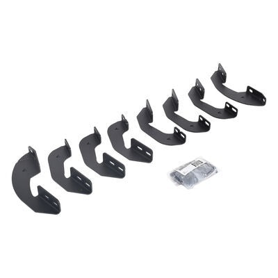 Go Rhino - 6944155 - RB10/RB20 Running Boards - MOUNTING BRACKETS ONLY - Textured Black