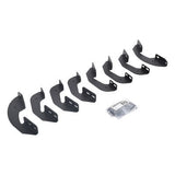 Go Rhino - 6944155 - RB10/RB20 Running Boards - MOUNTING BRACKETS ONLY - Textured Black
