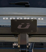 Kuat - License Plate Mount - Piston Pro X - Black - APLPB