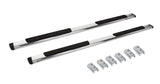 Go Rhino 685409987PS - 5" OE Xtreme Low Profile SideSteps With Mounting Bracket Kit - Polished Stainless Steel