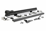 Rough Country - 30" Single Row Light Mount - Front - Black Series - Polaris RZR Turbo R 4WD - 93160
