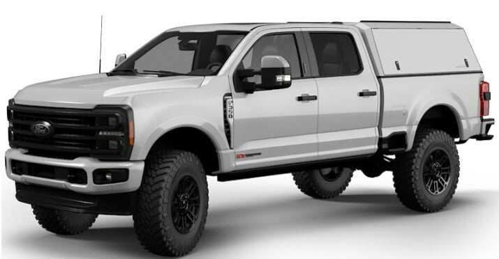 RSI SmartCap - F-250/F-350 Truck Bed Cap Edge Defender OEM White 23-26 Ford F-250/F-350 Super Duty 6.5 Foot Standard Bed - ED0336-WN