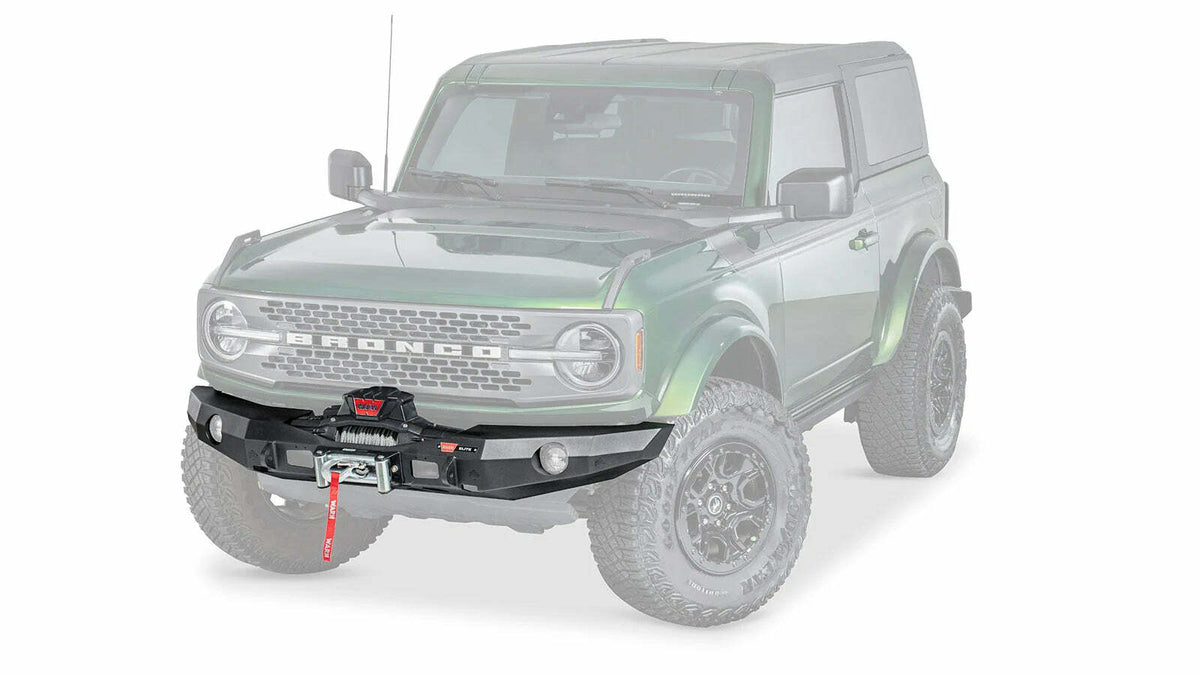 Warn - Elite Front Bumper for 2021-2026 Ford Bronco - 111115