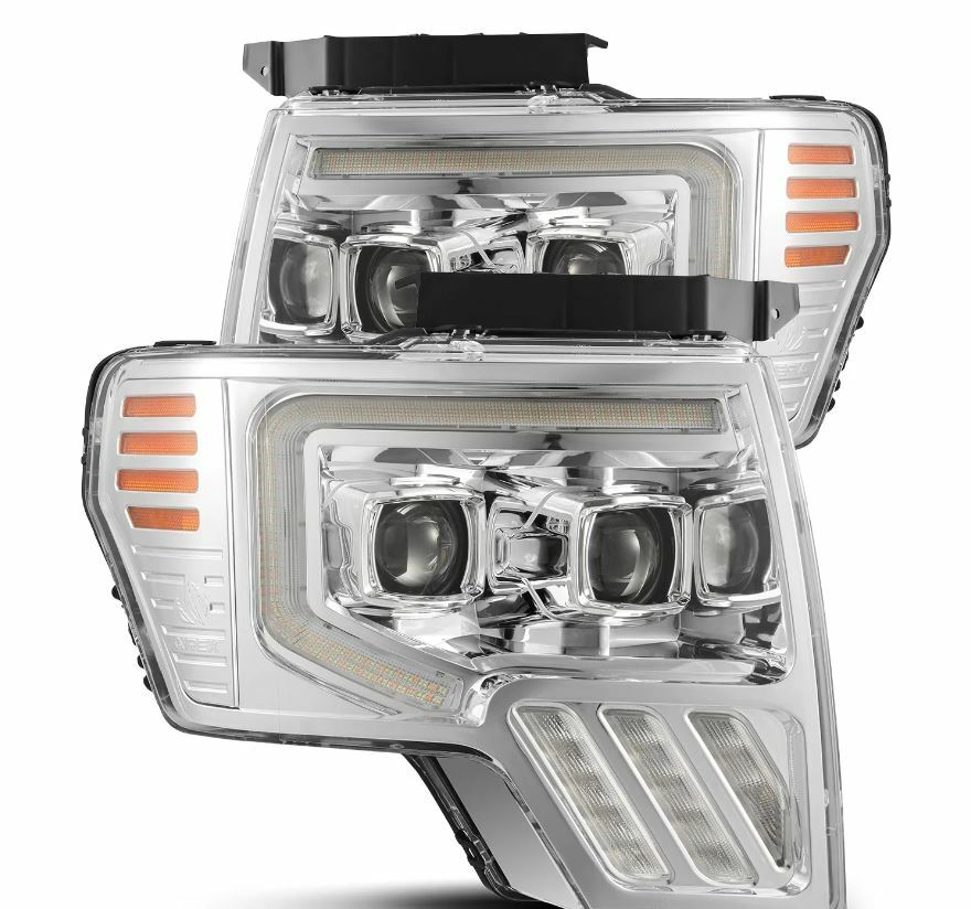 AlphaRex 880482 Projector Headlights Chrome